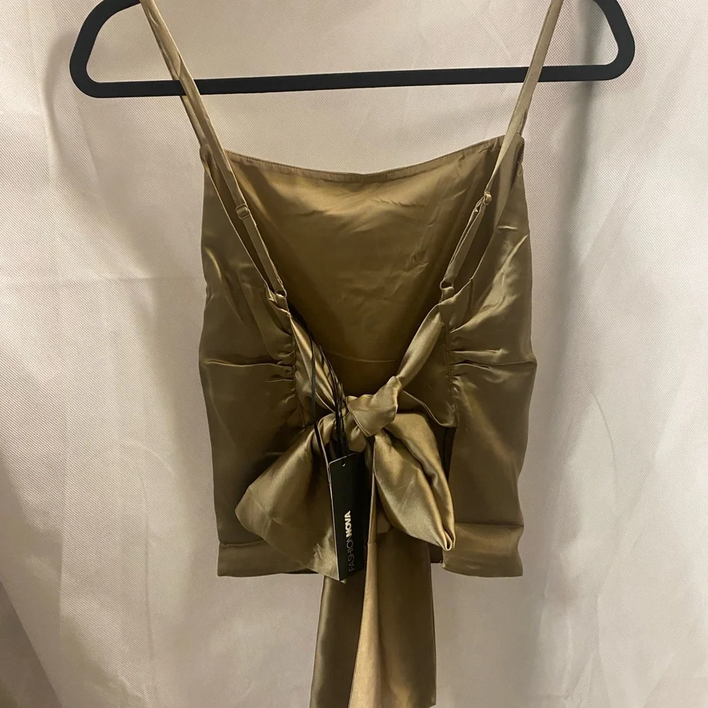 Fashion Nova Chic Beige 2 pc Set - Picture 5 of 8